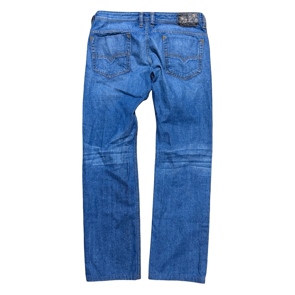 Mens Diesel Industries Safado Regular Slim Straight Blue Jeans Size 33x32